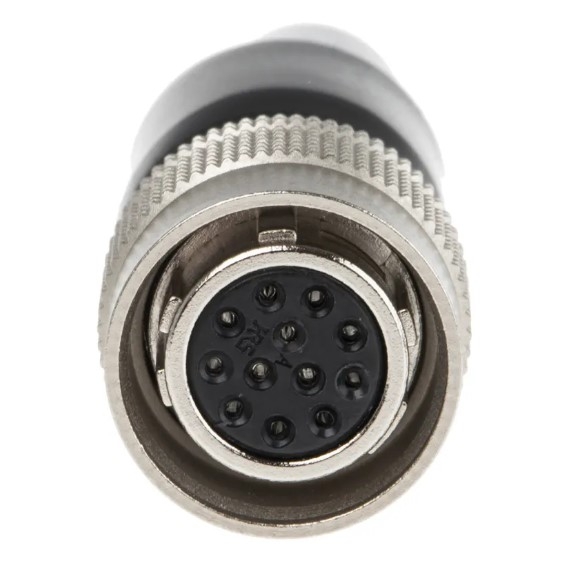 HR10A-10P-12S Hirose 12 Pin Female To Flyding Lead Shield I/O Cable For Sony DXC | UK