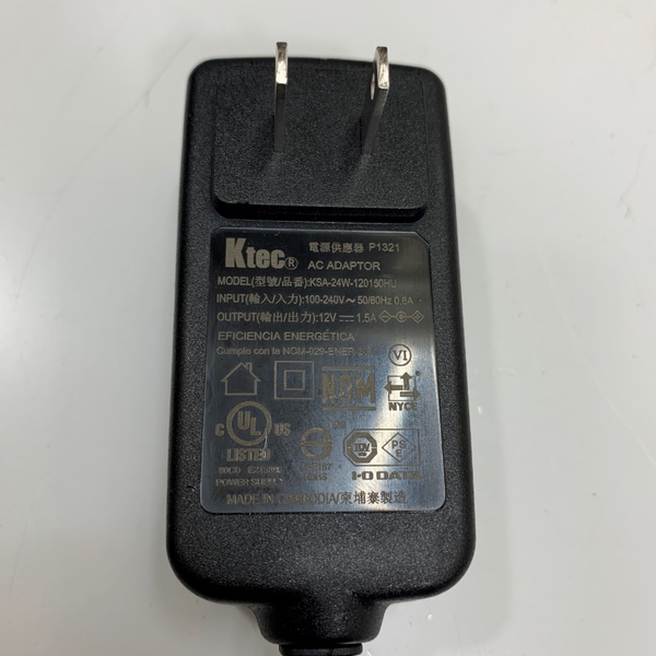 10V AC/AC Adapter For Ktec KA12A Models – 10VAC 1200mA Power Supply, Class 2 Transformer, Wall Charger