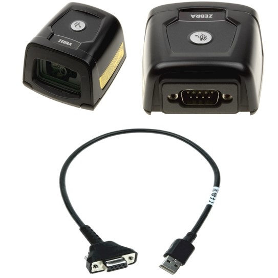 Zebra CBL-58926-04 USB To Serial Cable, 6ft (Straight)