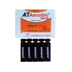 A.T ASCORBIC SYRUP HỘP 30 ỐNG X 5 ML