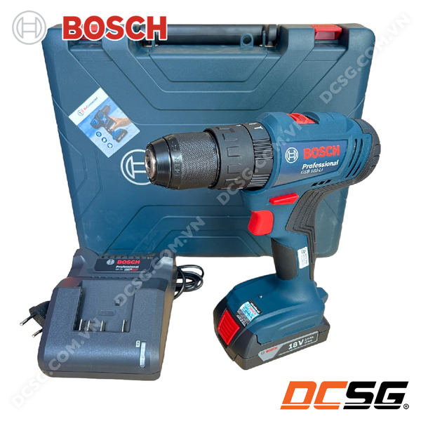 Máy khoan động lực dùng pin 18V GSB 183-LI (01 pin) Bosch 06019K91K1