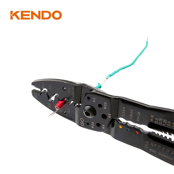 Kìm tuốt dây đa năng 0.5-5mm kích thước 10 inch 250mm Kendo - 11709