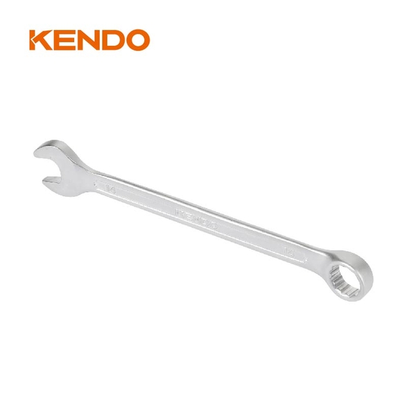 Bộ 6 cái cờ lê kết hợp vòng miệng bằng thép CrV (6-8-10-12-14-17mm) Kendo - 15412