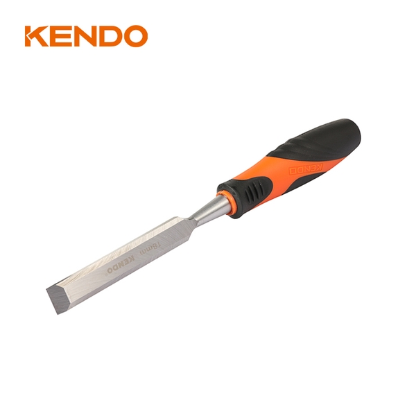 Đục gỗ 6mm tay cầm bọc nhựa Kendo -26101