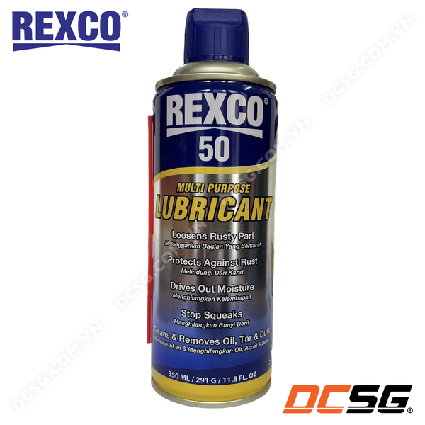 Chai xịt chống rỉ sét và bôi trơn đa năng REXCO 50