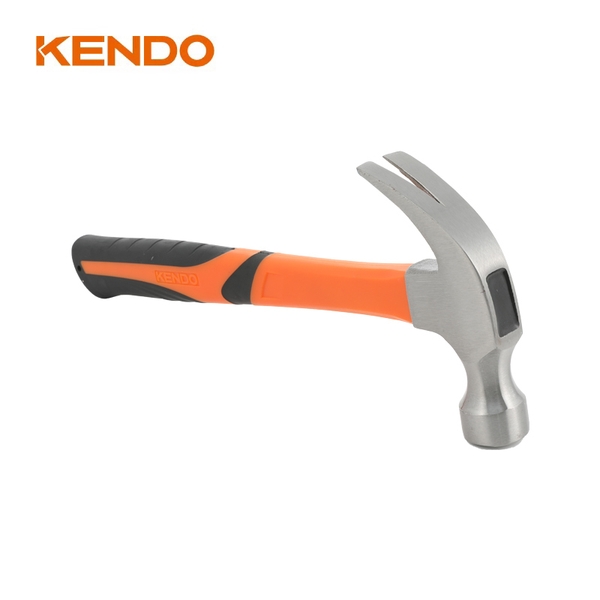 Búa nhổ đinh tay cầm bằng sợi thủy tinh  565g / 20oz Kendo -25100