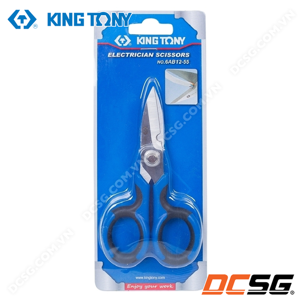 Kéo thợ điện Kingtony model 6AB12-55 dài 145mm