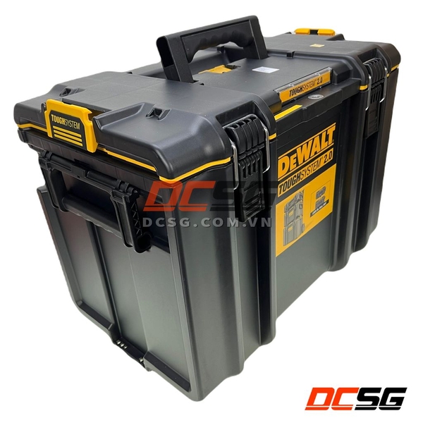 Thùng đồ nghề nhựa 55.5x37.5x41.5cm TOUGHSYSTEM 2.0 DEWALT DWST83342-1