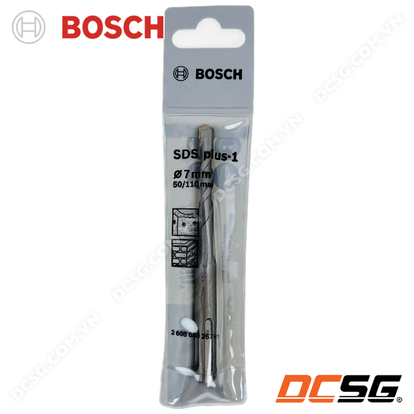 Mũi khoan bê tông hợp kim 2 lưỡi cắt SDS plus-1 BOSCH