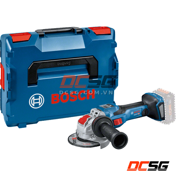 Máy mài góc dùng pin BITURBO có cơ cấu khóa X-LOCK Bosch GWX 18V-15 SC