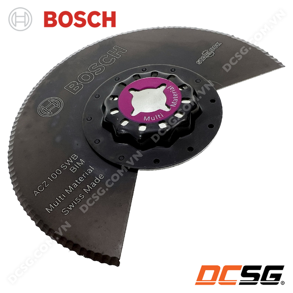 Lưỡi cắt rung đa năng chuẩn Starlock ACZ 100 SWB Bosch 2608661693