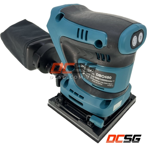 Máy chà nhám rung dùng pin 18V Makita DBO480Z (thân máy)