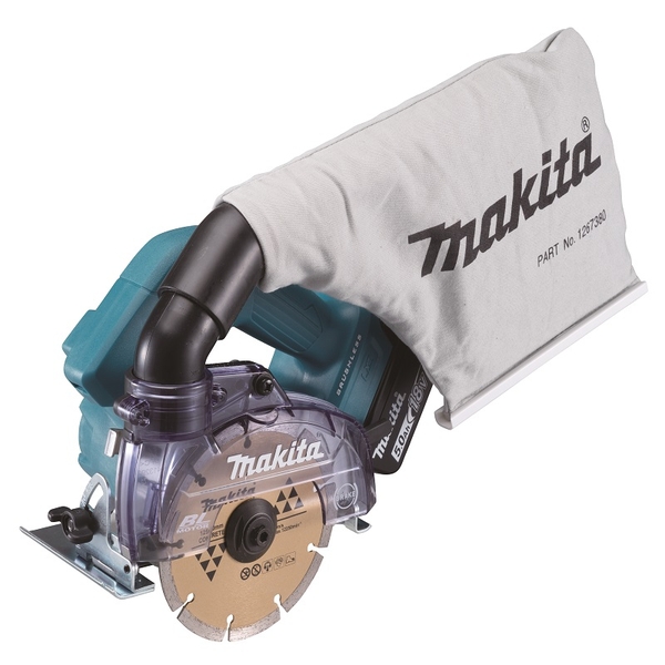 Máy cắt dùng pin (125mm/aws/bl) Makita DCC500RTE