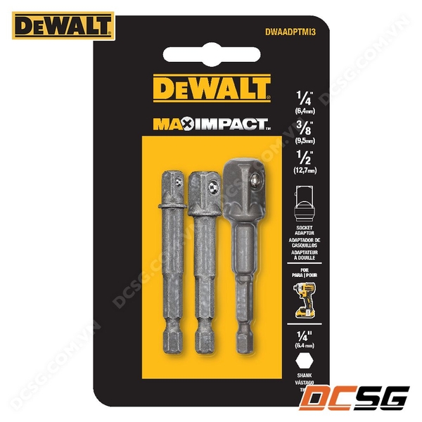 Đầu chuyển vít sang bu lông Dewalt