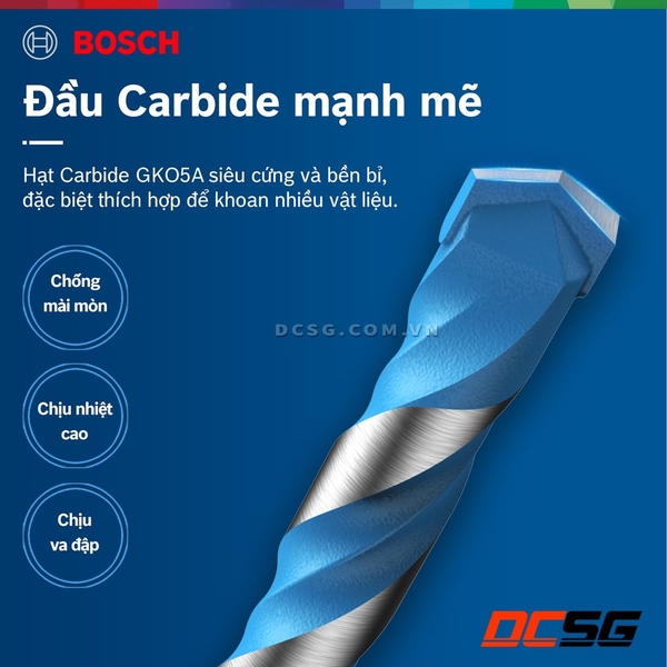 Bộ mũi khoan đa năng chuôi lục giác Hex-9 Bosch 2608589530