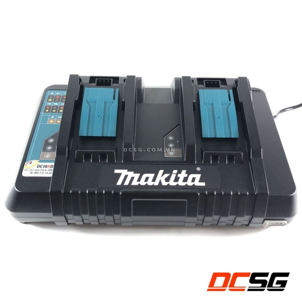 Sạc nhanh 2 cổng 14.4-18V Makita DC18RD
