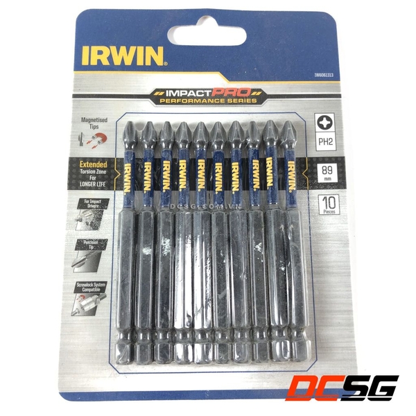 Mũi vít PH2x89mm Irwin IW6061313 (1 mũi)