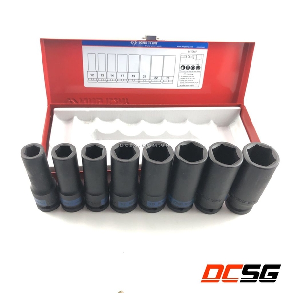 Bộ đầu tuýp 12-23mm chuôi 1/2