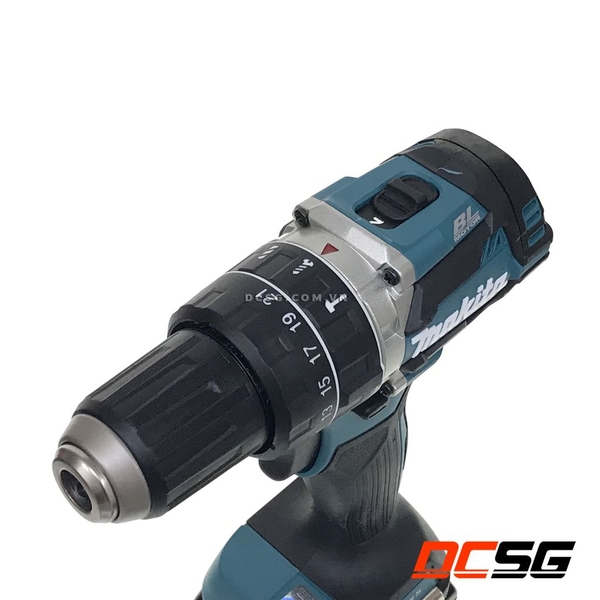 Máy khoan búa, vặn vít 13/38/13mm dùng pin 18V Makita DHP484RTE