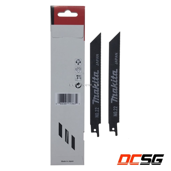 Lưỡi cưa kiếm cắt sắt 165x18x1.0mm No.22 Makita B-00810 (1 lưỡi)