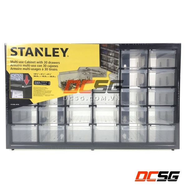 Tủ nhựa đựng linh kiện 30 ngăn Stanley 1-93-980