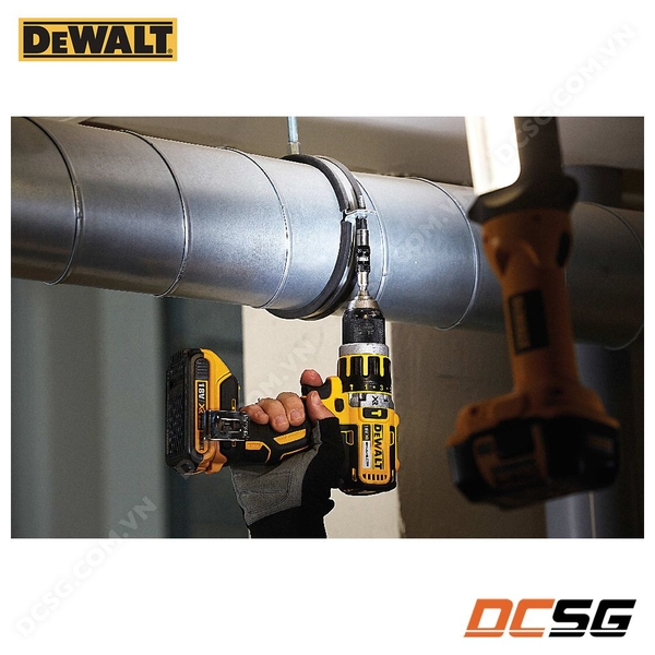 Bộ mũi vặn vít kèm đầu nối nghiêng 20 độ impact Flextorq DEWALT Extreme DT70518T