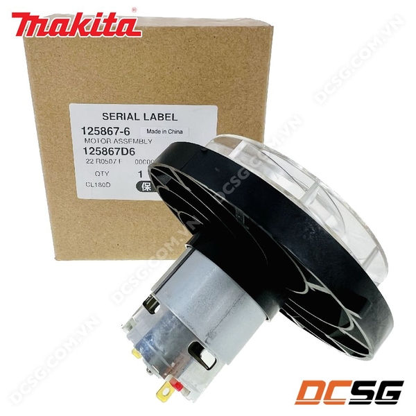 Motor máy hút bụi dùng pin 18V Makita DCL180 125867-6