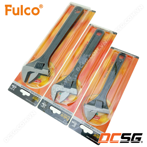 Mỏ lết cán đen cao cấp Fulco (bảo hành 10 năm)