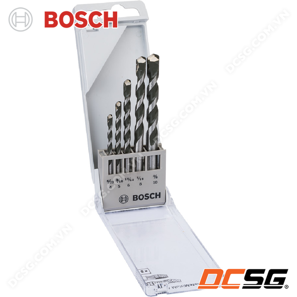 Bộ mũi khoan đa năng (4/5/6/8/10mm) CYL-4 MultiMaterial Bosch 2608680798