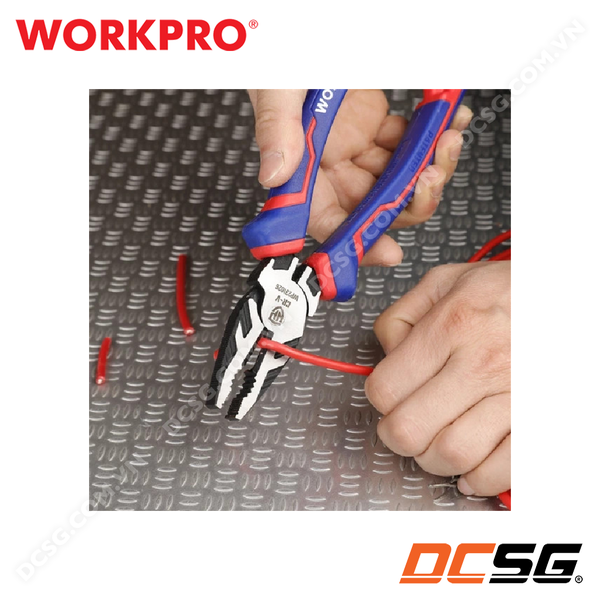 Kìm điện bằng thép CR-V  Workpro