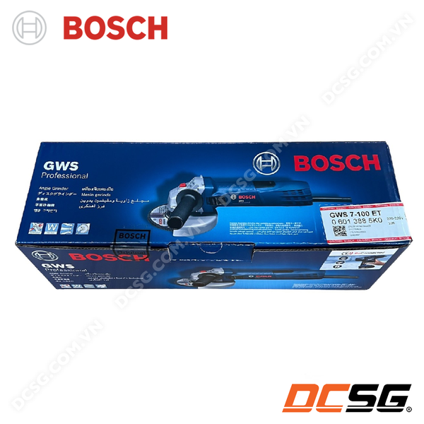 Máy mài góc 100mm-720W Bosch GWS 7-100 ET (có điều chỉnh tốc độ)