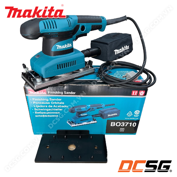 Máy chà nhám rung dùng điện 190W 93x185mm Makita BO3710