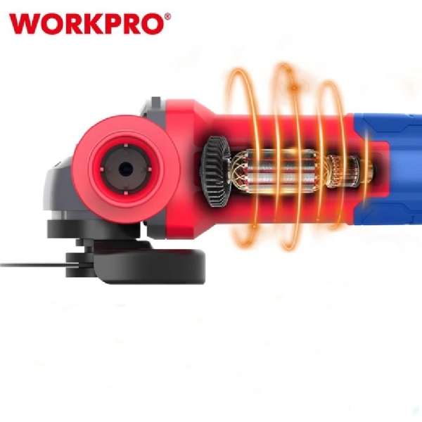 Máy mài góc 100mm, công suất 680W Workpro WP472021