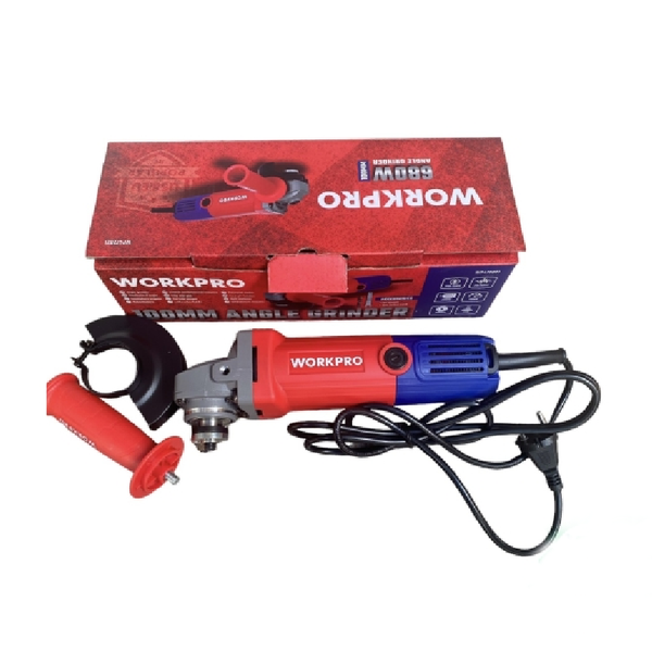 Máy mài góc 100mm, công suất 680W Workpro WP472021