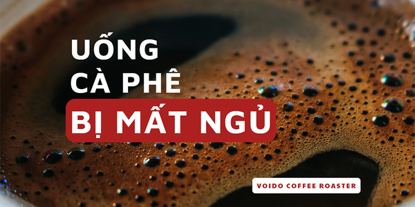 Uống cà phê bị mất ngủ
