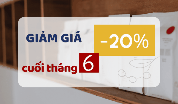Giảm giá cuối tháng 6 - 2023