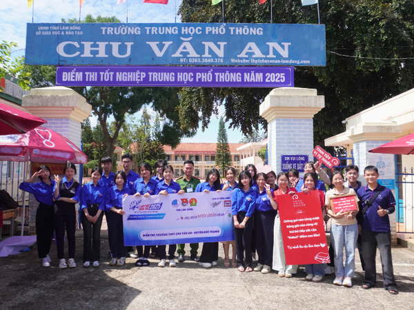 TIẾP SỨC MÙA THI 2025 - Cùng sĩ tử 2k7 trường THPT Chu Văn An Lâm Đồng vượt gió rẽ sóng