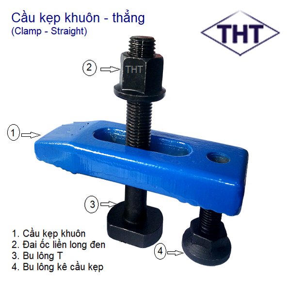 Cầu kẹp khuôn - Thẳng