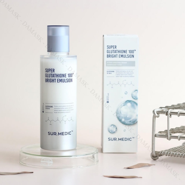 Toner Trắng Da Sur.Medic Super Glutathione 100 Bright Skin