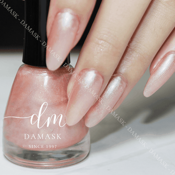 Sơn móng gel lạnh Ngọc Trai DAMASK - 116 giống trắng gương