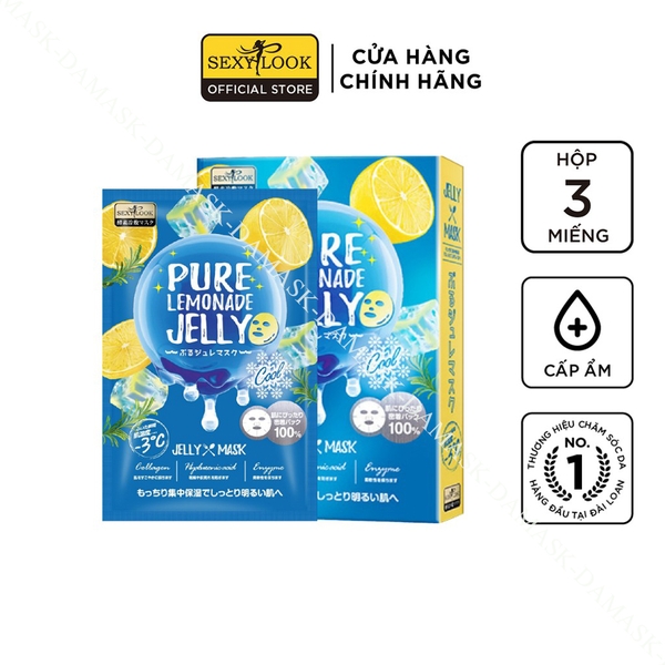 Mặt nạ thạch dưỡng ẩm lên men SEXYLOOK Pure Jelly Mask