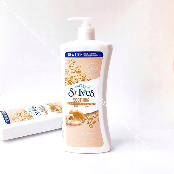 Sữa Dưỡng Thể Yến Mạch Và Bơ ST.IVES Soothing Body Lotion Oatmeal & Shea Butter