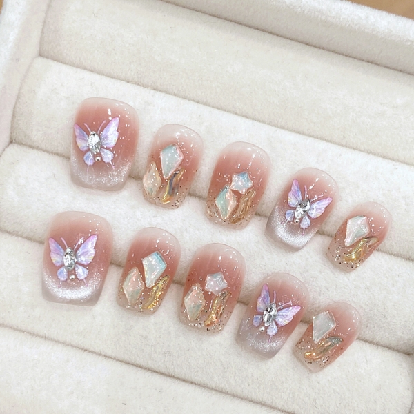Nails Box Thiết Kế, Thủ Công DAMASK - NB98