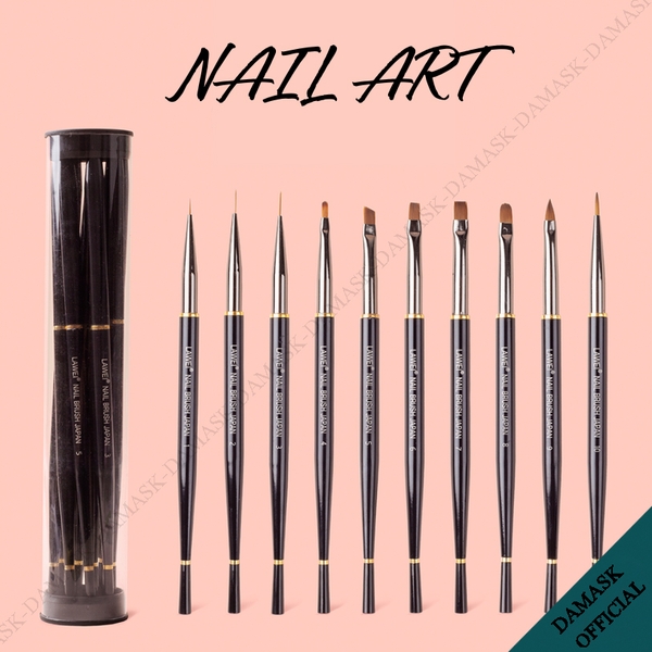 SET 10 CỌ NAIL LAWEI (sản phẩm hỗ trợ)