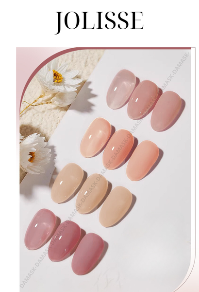 Bộ Sưu Tập Sơn Gel Lạnh Thạch DAMASK 'Minette'