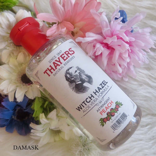 Nước Hoa Hồng Kiềm Dầu Se Khít Lỗ Chân Lông Thayer Peach Alcohol Free Witch Hazel Toner
