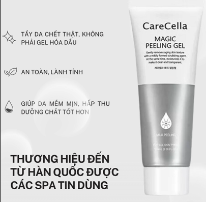 Gel tẩy Da Chết Magic Peeling CareCella Hàn Quốc 100ml