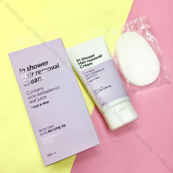 Kem Tẩy Lông Chuyên Biệt Cho Vùng Da Nhạy Cảm In Shower Hair Removal Cream Thefaceshop