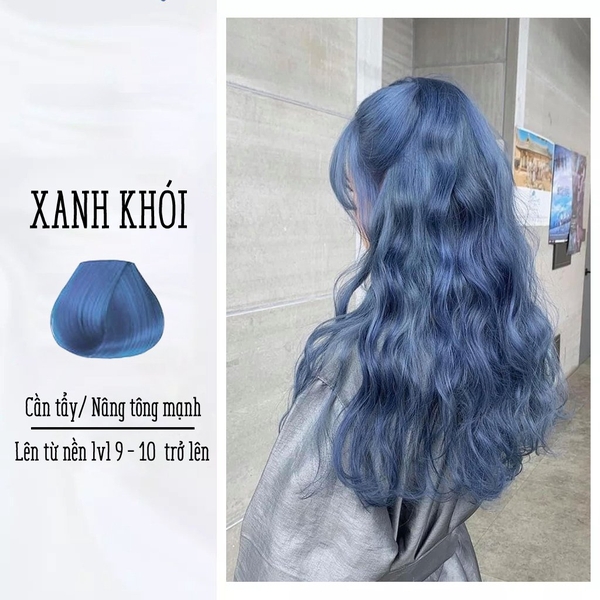 10 kiểu tóc xanh khói Cực Trendy Tôn Da nhất định nên thử