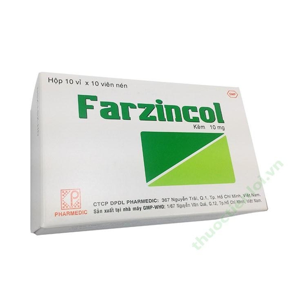 farzincol-10mg